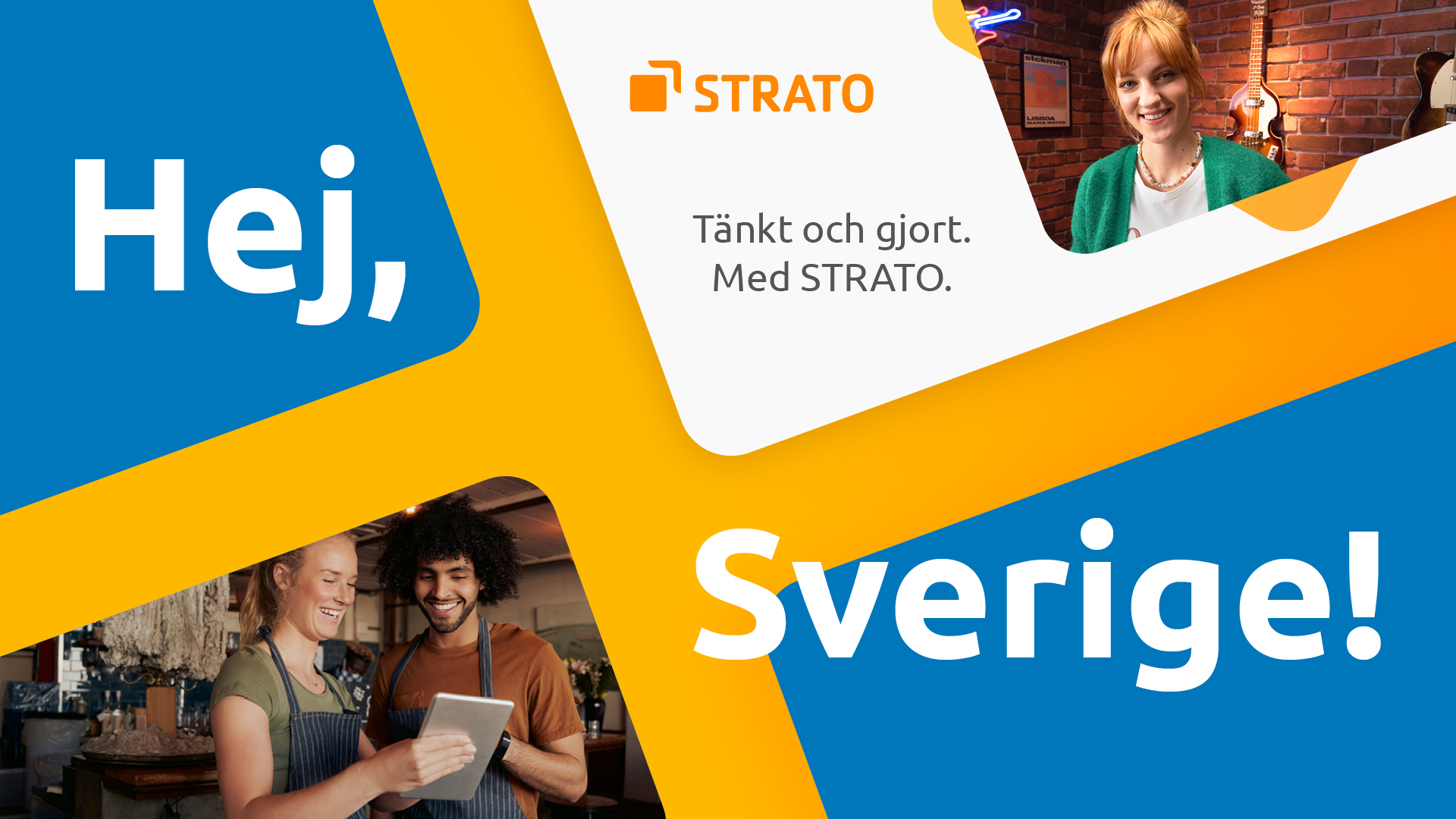 STRATO zegt "Hej, Sverige"